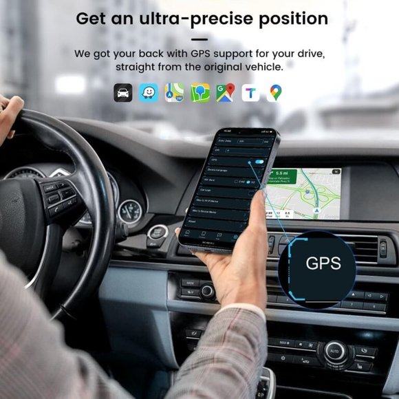 Carlinkit 2023 3.0 Wireless CarPlay Dongle Adapter U2W Type C Design - Picture 3 of 5